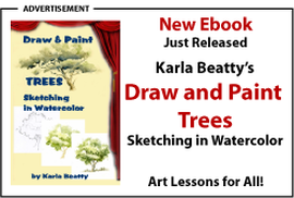 Draw and Paint Trees by Karla Beatty